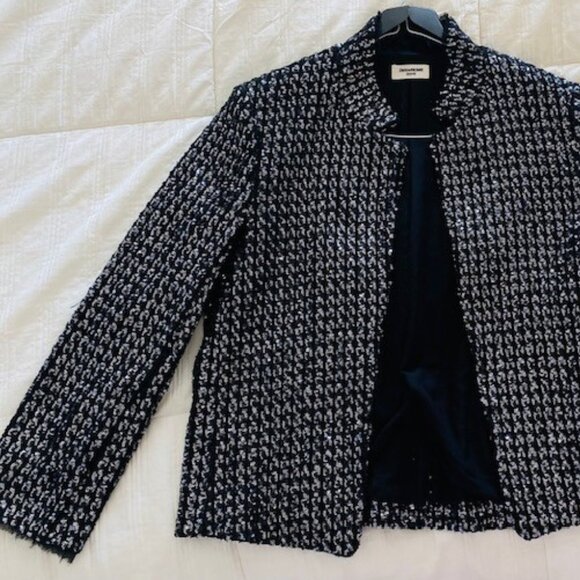 Zadig & Voltaire Sequin Deluxe Jacket, size LARGE, NEW, NEVER WORN, only $300 - Picture 1 of 16